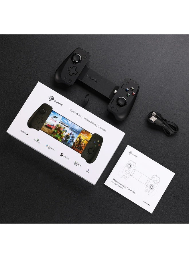 EasySMX Classic Gamepad EasySMX M10 Mobile Gaming Controller Plug & Play for Android / iPhone 15 Series (USB-C) with Joystick Dual Hall Effect Analog Triggers Turbo Function 3-Levels Adjustable Custom Programming Light Weight Ergonomics - Image 4
