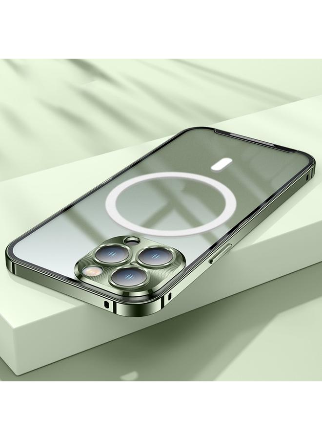 S-TOP Case For iPhone 14 Pro Max MagSafe Frosted Metal Phone Case - Image 2