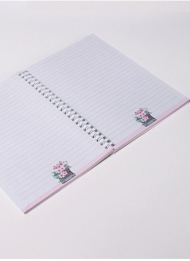 Ash - Notebook A5 , Spiral , 80 Pages , For students and employees - Image 1