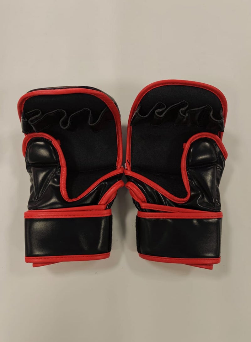 York Mma Gloves Blk/Red S/M  Bq4105 @ Fs - Image 2