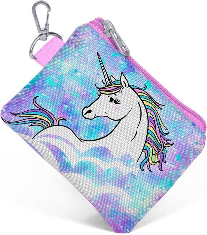 CORAL HIGH Deep Blue Unicorn Coin Purse 21775  - Image 1