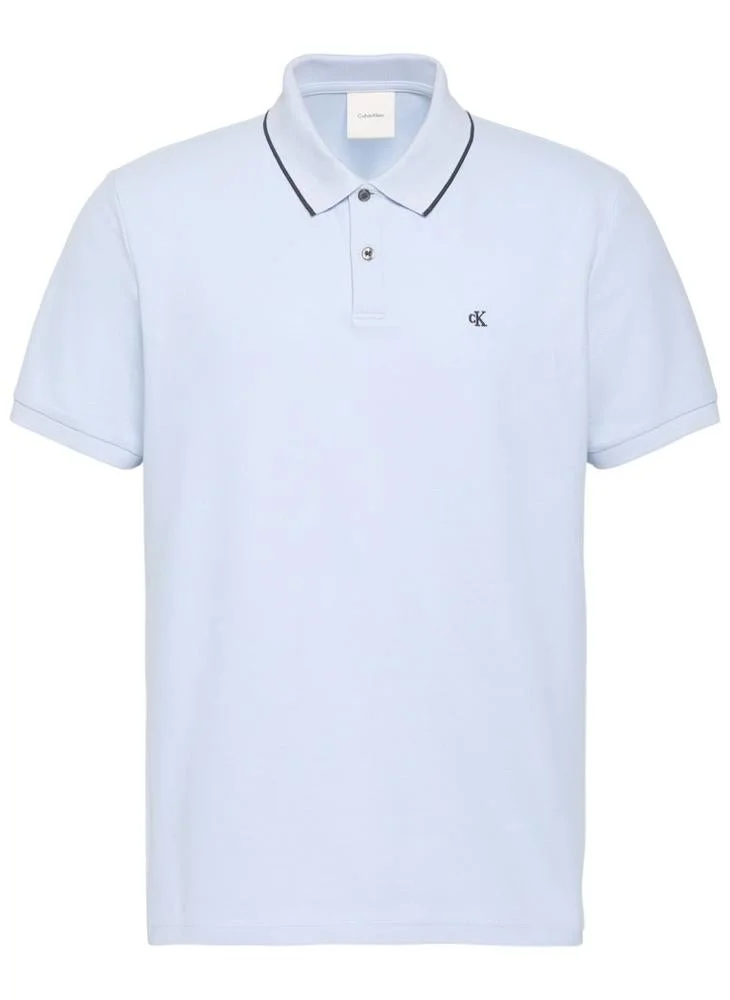 CALVIN KLEIN  Cotton Piqué Polo for Men | Best Price UAE
