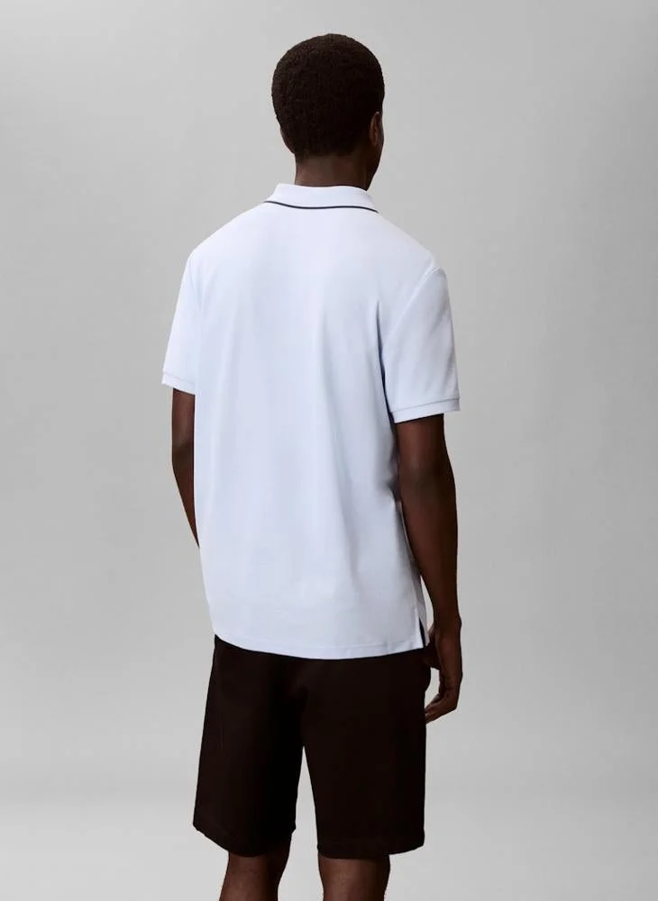 CALVIN KLEIN Cotton Piqué Polo