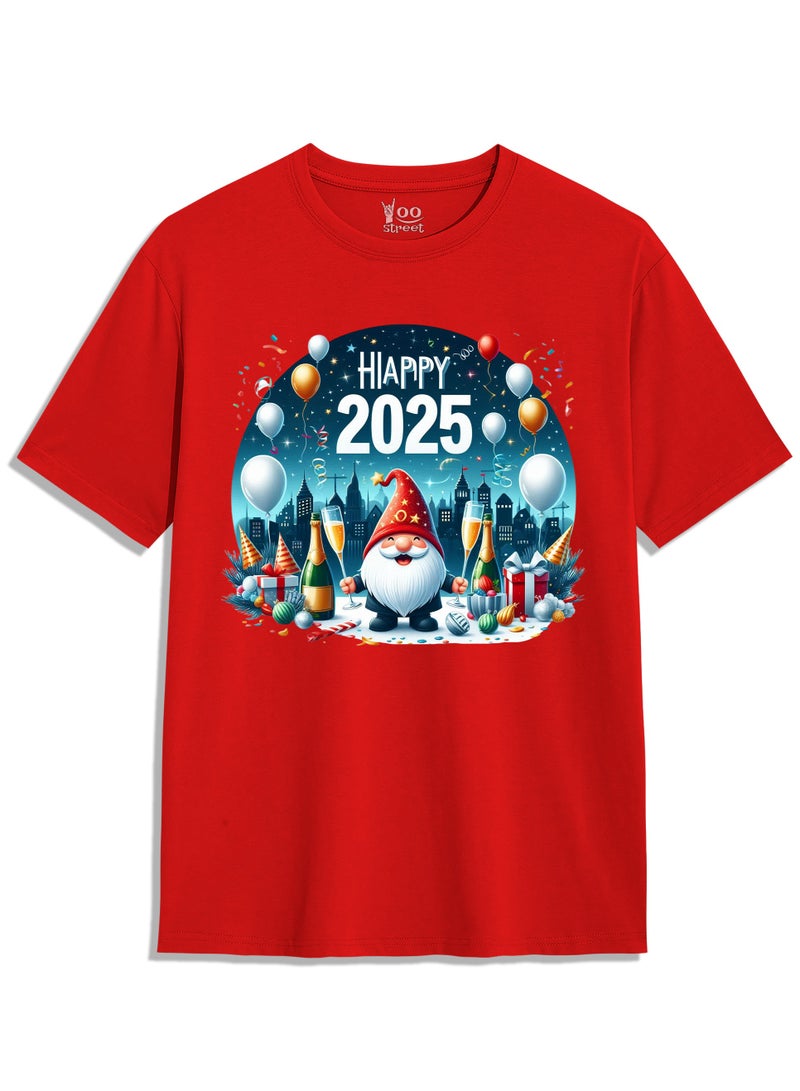 Yoo Street Celebrate the New Year in Style with Our "Happy New Year" T-Shirt – Perfect for New Year's Eve Parties