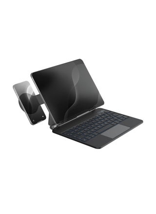 Black - Dynaboard Wireless Keyboard Case 10th Gen