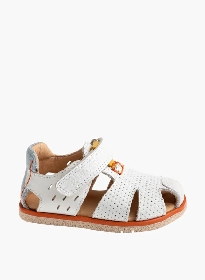 Pablosky Boys Strap Sandals With Hook And Loop Closure