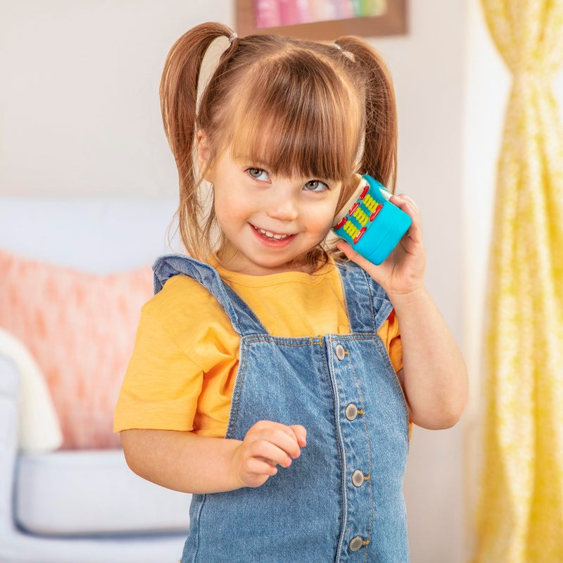 Battat – Sensory Toys – Pretend Phone & Keychain – Toddler Light-Up Phone – Toy Car Keys & Phone – 10 Months + – Light & Sound Phone + Light & Sound Keys - Image 2