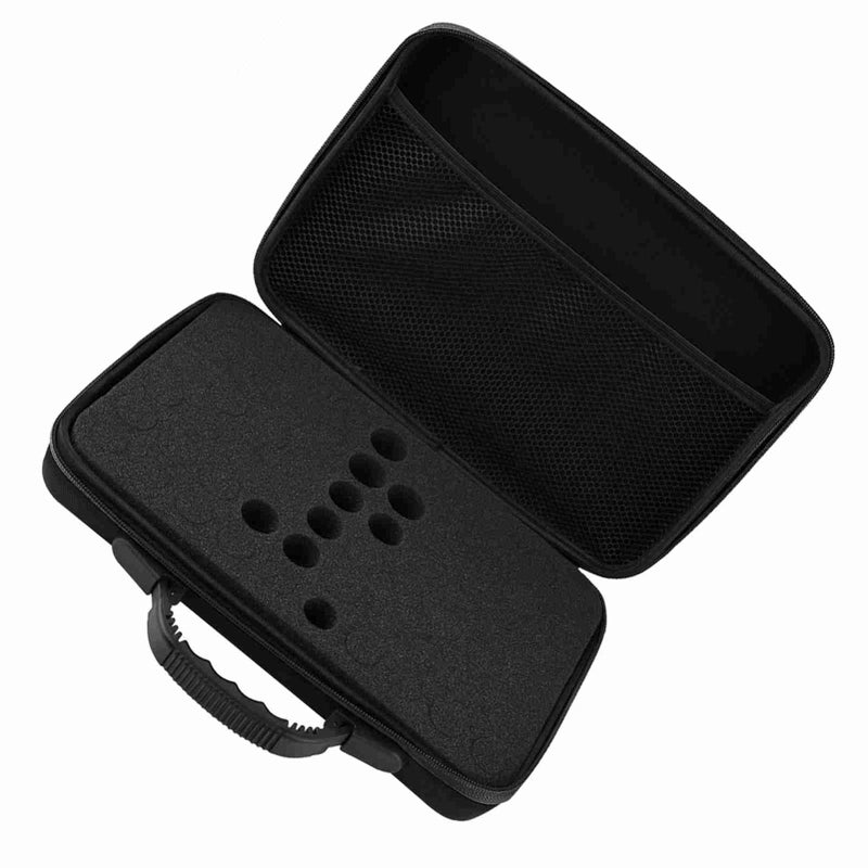 Essential Oil Carrying Case Hard Shell Case,60 Bottles Suitable For Bottles 5ml,15ml (Black) - Image 5