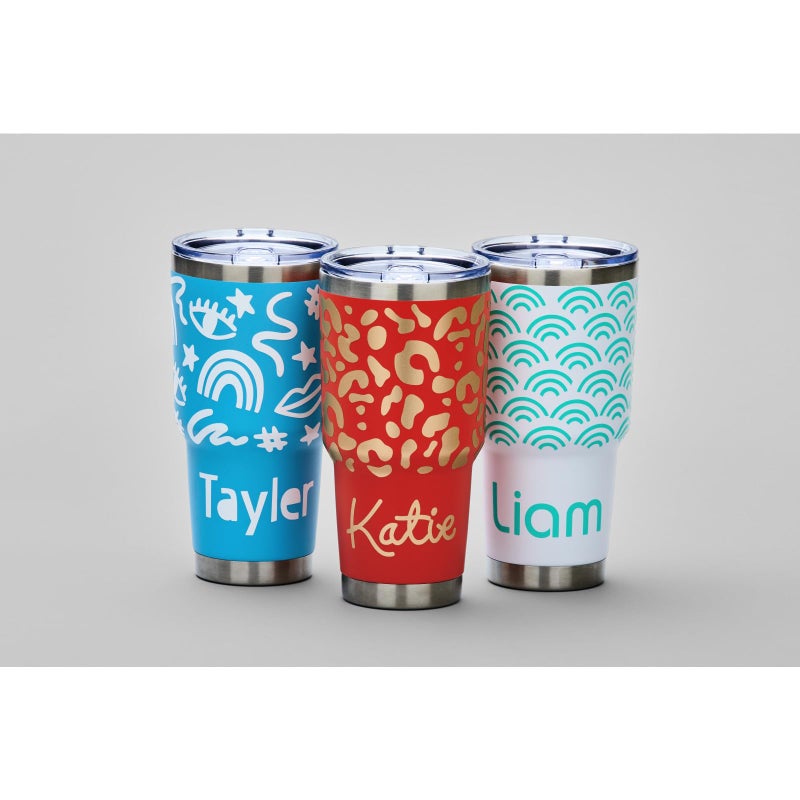 Cricut Smart Permanent Vinyl, White - 3ft Roll (13'x36') Adhesive Craft Vinyl - Matless Cutting for cuts up to 12ft with Maker 3 / Explore 3 Machines - Image 4