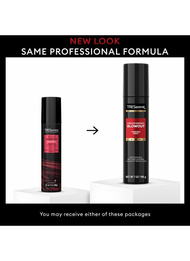 TRESemmé TRESemmé Anti-Frizz Finishing Spray Keratin Smooth for a Flexible Hold, Weightless, 7 Fl Oz  - Image 2