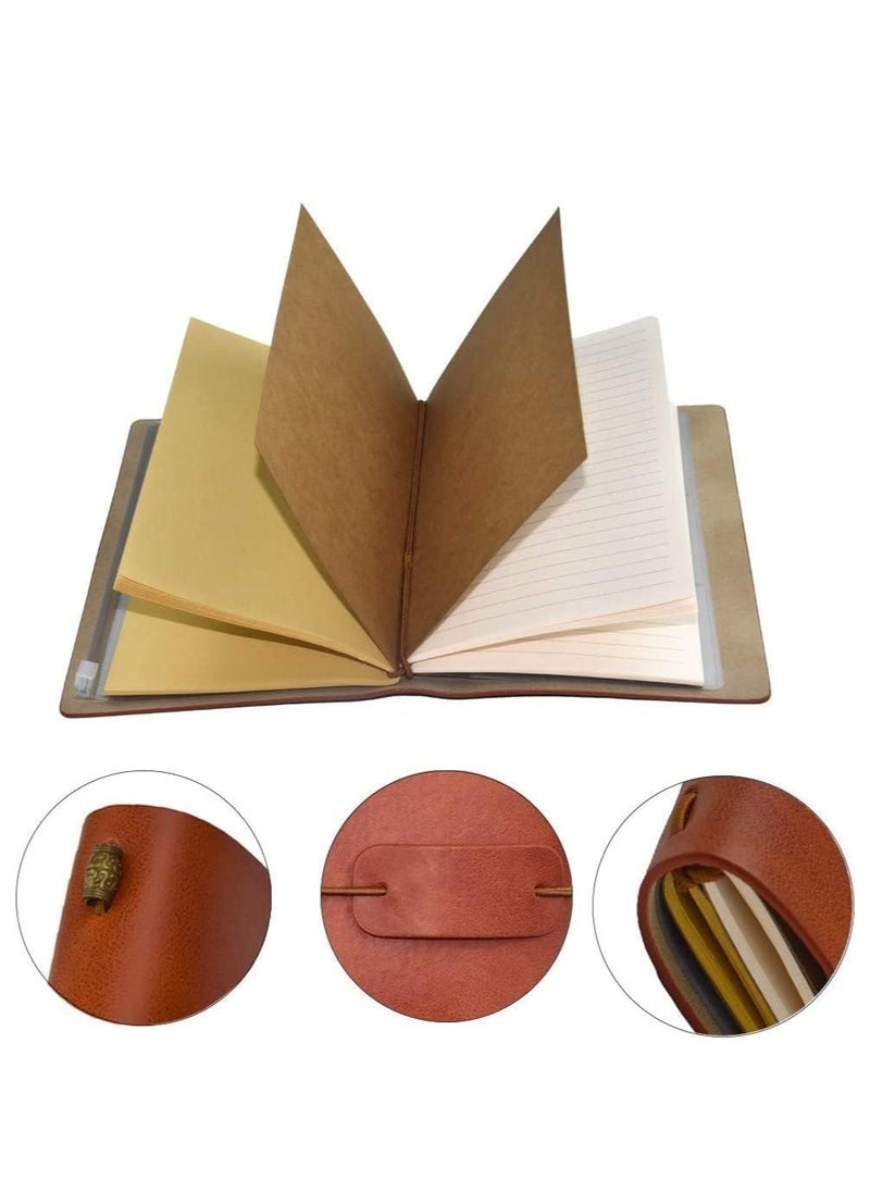 Generic To My Wife Leather Journal Notebook Gifts Vintage Travel Journals Personalized Engraving Note Book Handmade Diary Special Holiday Gifts for Wife  - Image 4