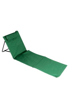 Beach Mat- Rf11674| Lightweight, Portable And Foldable, Folds Flat For Storage| Iron Tube With Washable Cloth, Perfect For Indoor And Outdoor Entertainment| Green