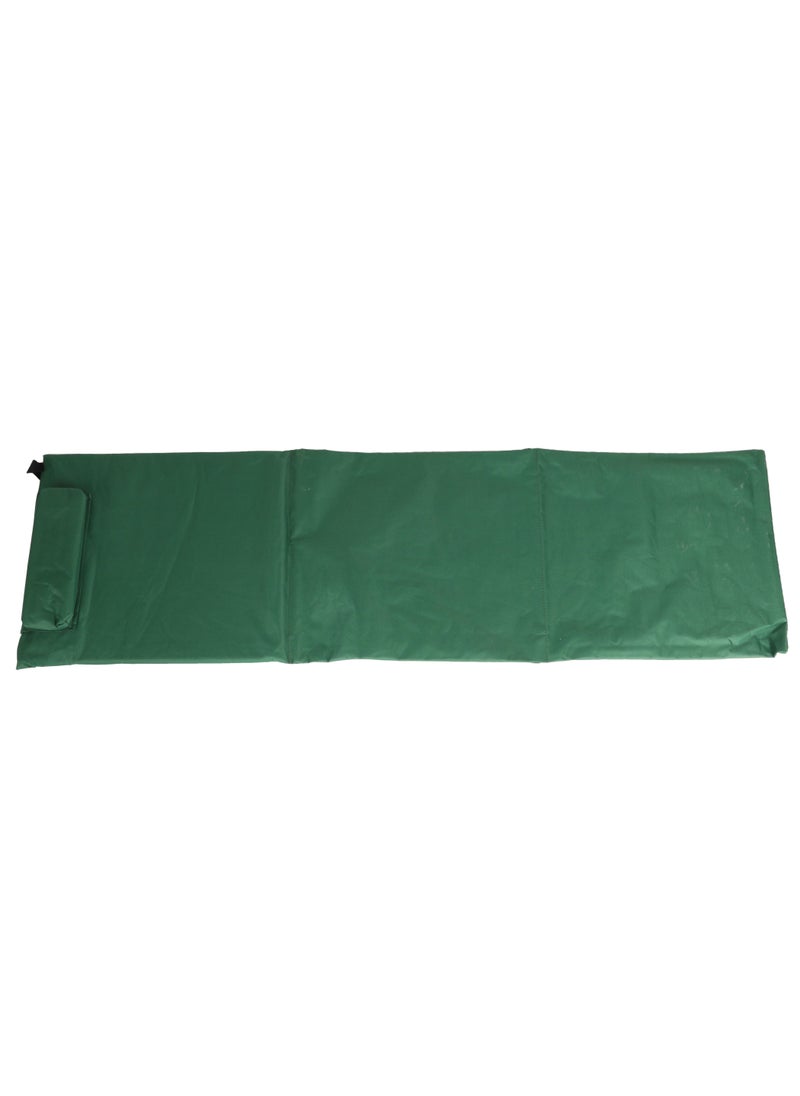Royalford - Beach Mat- Rf11674| Lightweight, Portable And Foldable, Folds Flat For Storage| Iron Tube With Washable Cloth, Perfect For Indoor And Outdoor Entertainment| Green - Image 1