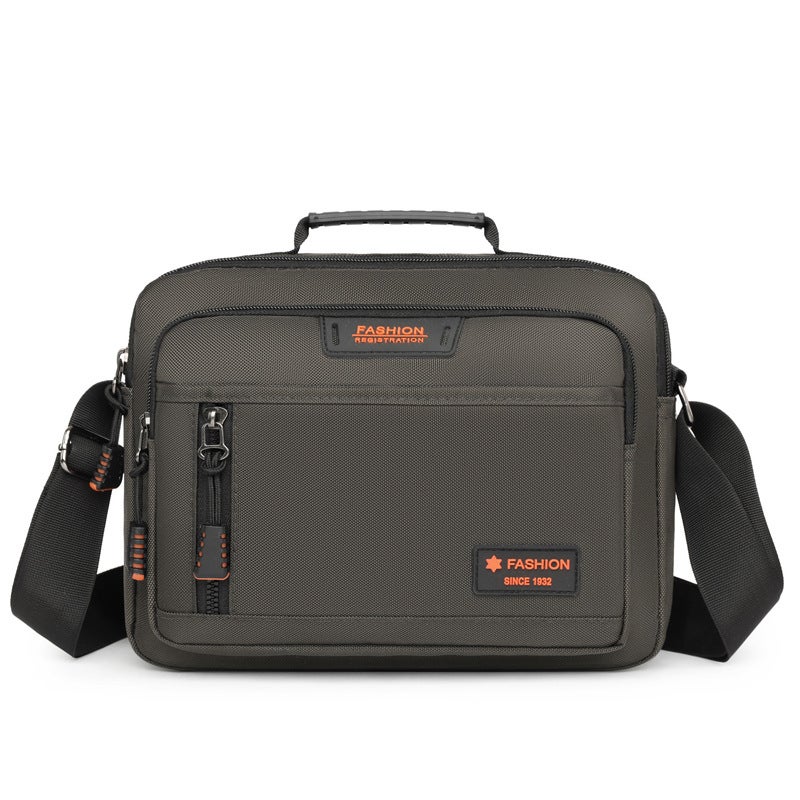 Men'S Bag Oxford Cloth Shoulder Bag Middle-Aged Men'S Bag Dad Crossbody Bag Business Casual Men'S Bag Horizontal Backpack - Image 1