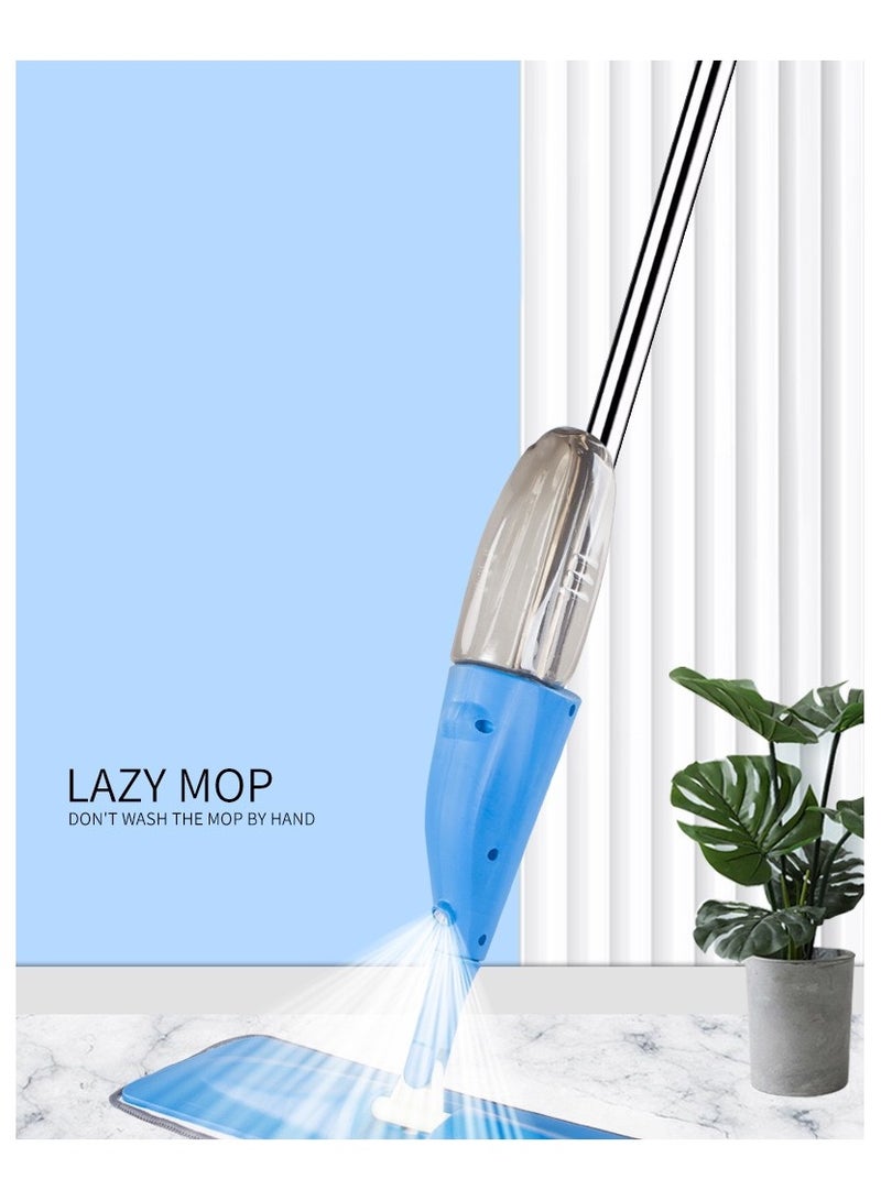 MARK STORE Free Hand Flat Floor Mist Mop Household Washing, Bathroom Tool Scrape Cleaning, Automatic Spray Water Floor Mop, Assorted Color  - Image 2