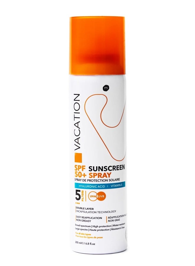VACATION Sunscreen Lotion Spray - 200ml - Image 1