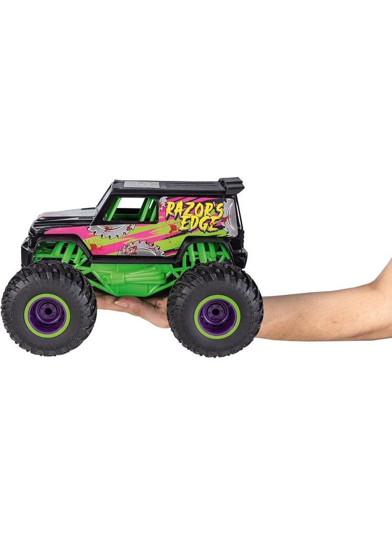 Revell Control 24681 RC Monster Truck Razor's Edge I with Precise 2.4 GHz Control Car, Black - Image 5