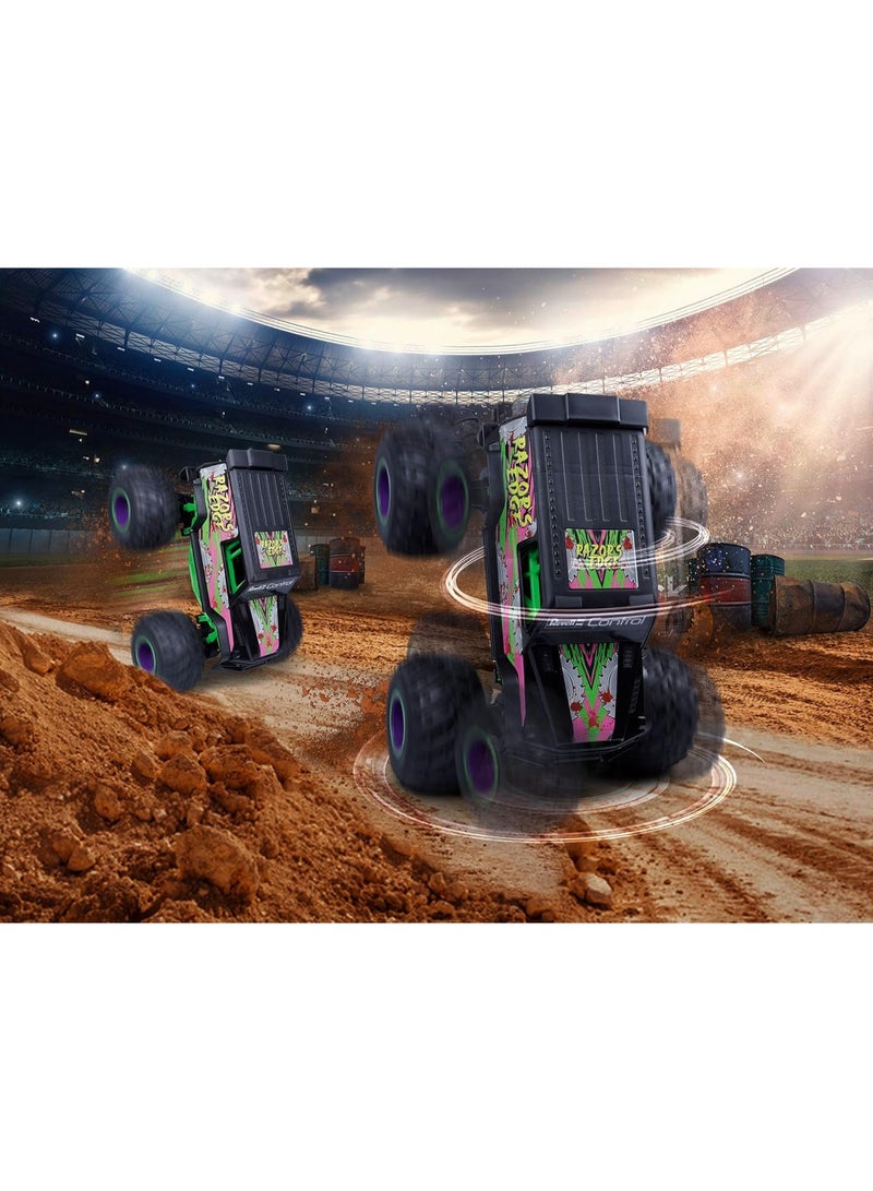 Revell Control 24681 RC Monster Truck Razor's Edge I with Precise 2.4 GHz Control Car, Black - Image 3