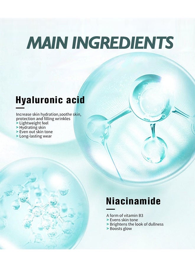 SAM SUGAR Primer 15ml Makeup Primer Invisible Pore Fine Lines Isolation Moisturizing, Coverage Fine Line Reduction Long-Lasting Invisible Formula Before Foundation, Professional Make-up Smooth & Blur - Image 2