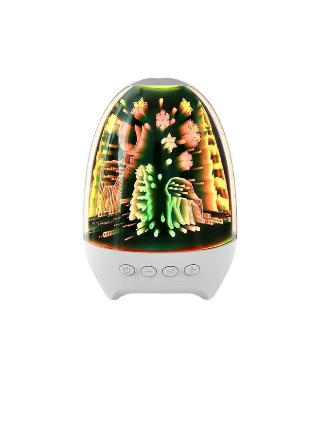 إيكوانتو مصباح سماعة قرآن إيكوانتو SQ-707 على شكل بيضة مع تحكم باللمس، سماعة بلوتوث، إضاءة LED متعددة الألوان، ريموت كنترول، تلاوات قرآن عالية الجودة بـ 16 قارئًا و16 لغة ترجمة - Image 3