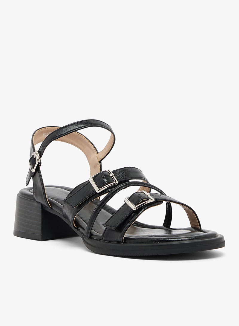 جينجر صنادل بكعب إسفيني - Image 2