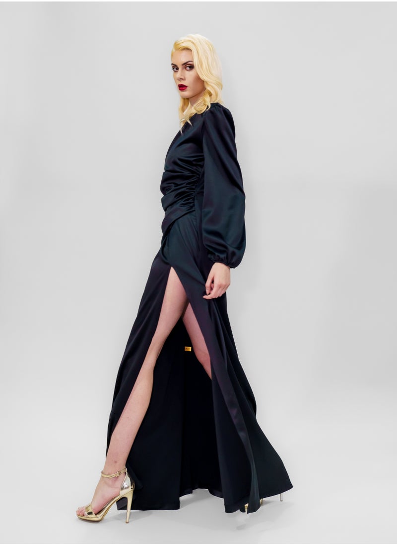 BITOLIA GALLERY - Tight-high slit maxi dress - Image 1