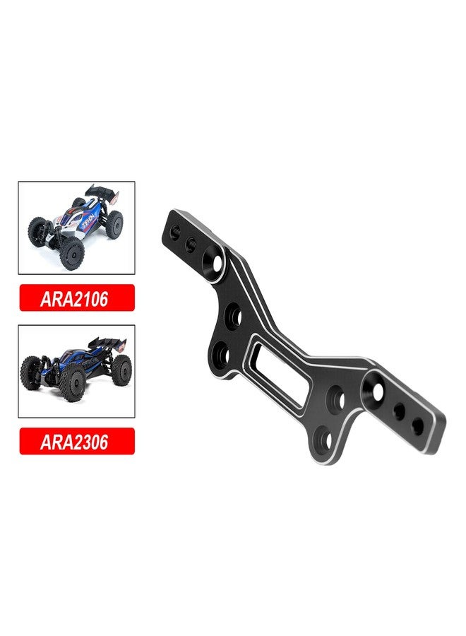 POLANTA Aluminum Alloy Rear Damper Plate for Arrma 1/14 Typhon Grom Upgrade Parts (Black) - Image 2