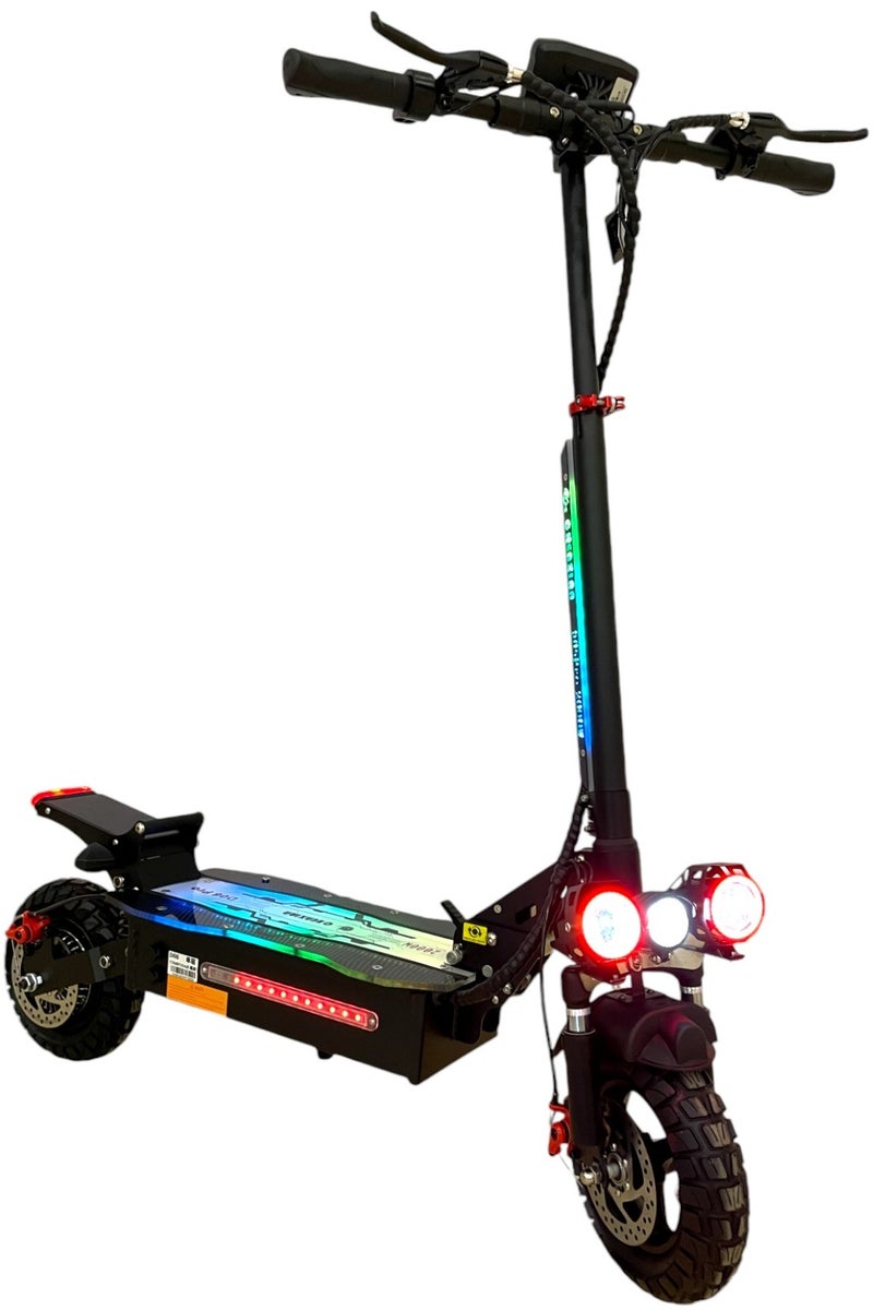 CHENXN D06 Pro Electric Scooter 2000W – Off-Road Tyres, Dual Suspension, Dual Disc Brakes, LED Lights, 70km/h Top Speed | Powerful Adult E-Scooter for Dubai | Foldable & Heavy-Duty  - Image 1