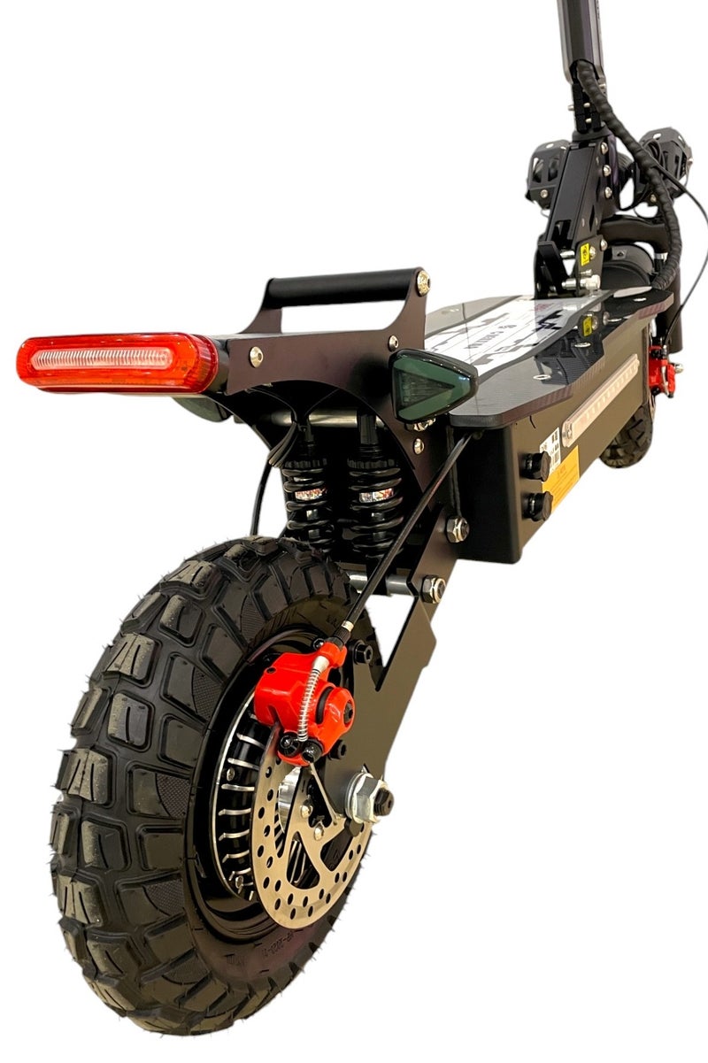 CHENXN D06 Pro Electric Scooter 2000W – Off-Road Tyres, Dual Suspension, Dual Disc Brakes, LED Lights, 70km/h Top Speed | Powerful Adult E-Scooter for Dubai | Foldable & Heavy-Duty  - Image 3