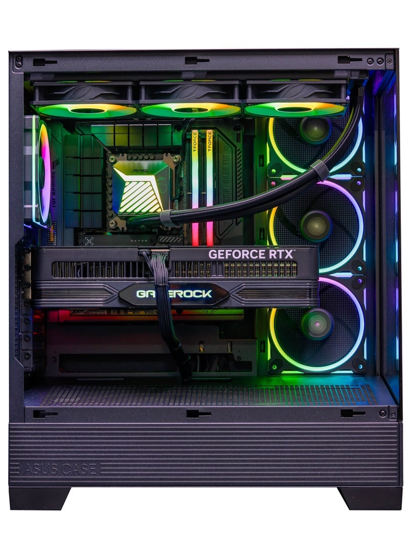 AJYAL RTX 5060 Ti Gaming PC – Intel i5-14400F | 16GB DDR4 | 1TB NVMe | RTX 5060 Ti | 240mm Liquid Cooling | 750W PSU | WiFi | Windows 11 Pro | 1 Year UAE Warranty RTX 5060 Ti Gaming PC – Intel i5-14400F - Image 2