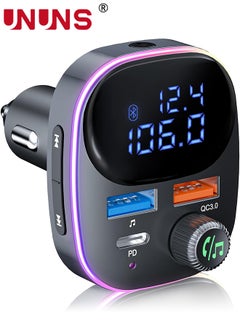 FM Transmitter with Large LCD Screen