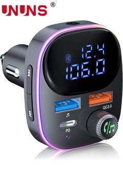 FM Transmitter with Large LCD Screen