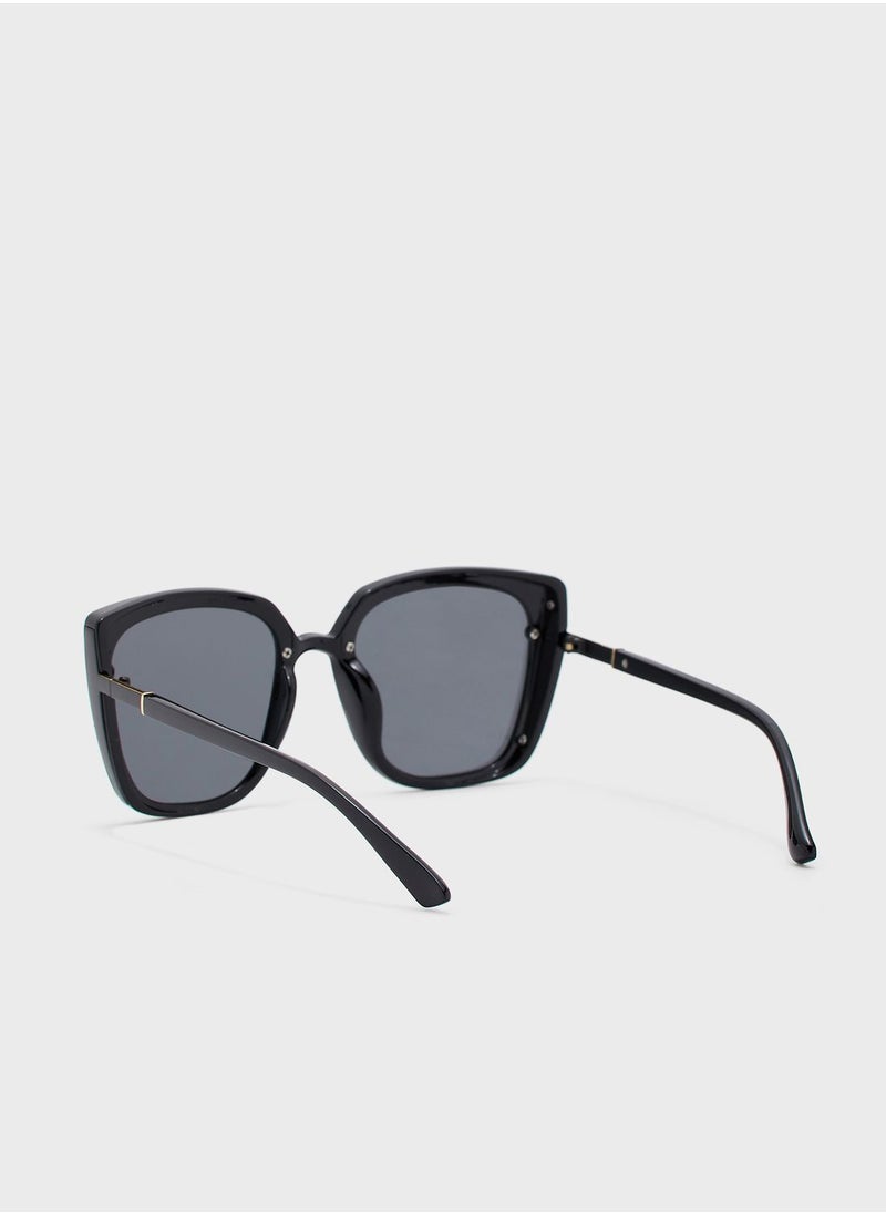 ELLA - Polarized Cat Eye Sunglasses - Image 1