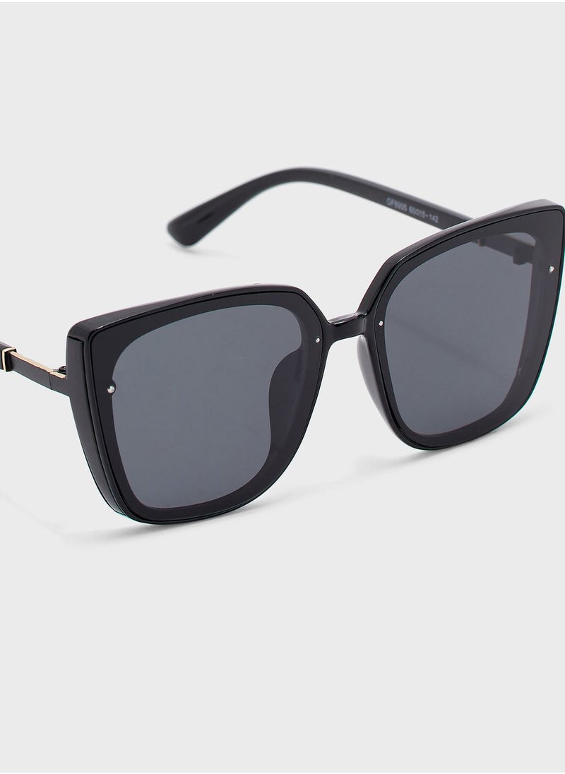 ELLA - Polarized Cat Eye Sunglasses - Image 1