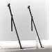 IMtKotW 2 Pcs Tv Safety Straps AdjustableNo Drill Anti Tip Furniture Anchors for Baby ProofingAdhesiveScrew Fastening Type Furniture Wall Anchor Earthquake Straps - Image 2