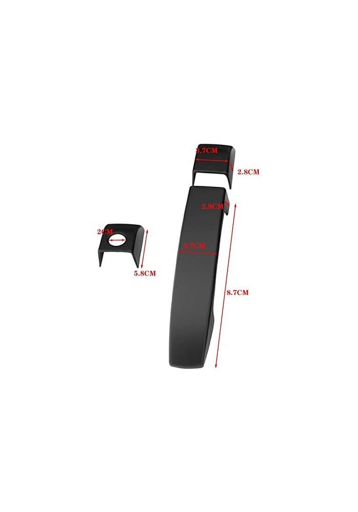 Yurefax 9Pcs Car Exterior Door Handle Covers - Image 2