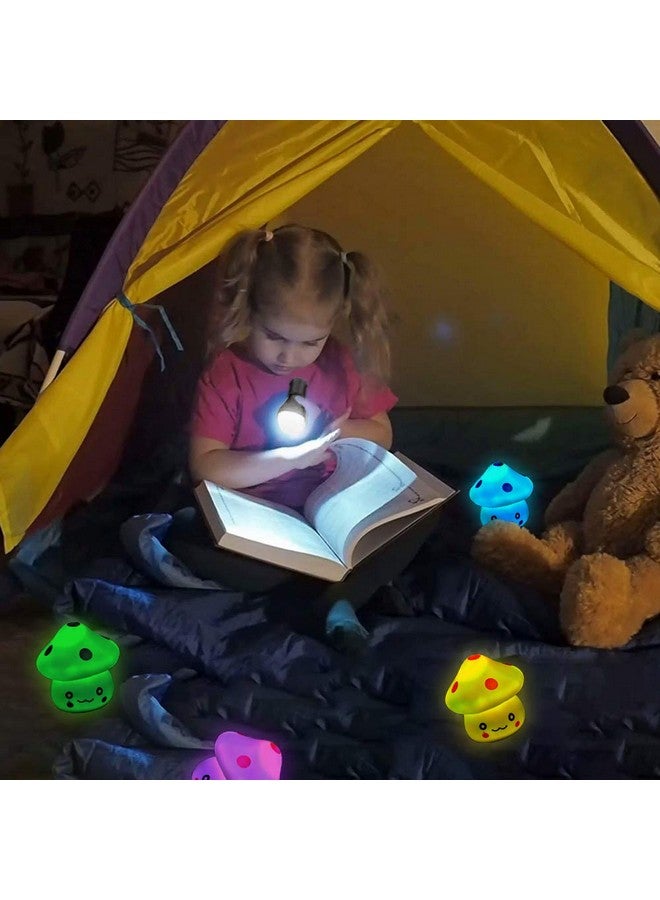 TornadoZ Led Light Up Color Changing Mushroom Toy | Trendy Design Multi-Color Flashing Led Light Cute N Fun Little Creative Kids Toy | Excellent Decoration Collection Collectible - Image 3