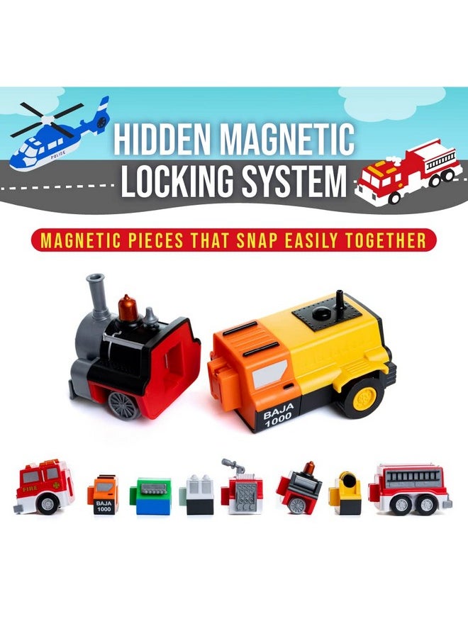 Mix Or Match Vehicles Orange Magnetic Toy Play Set 21 Pieces - pzsku/Z25A8E28DAB5D3073F25EZ/45/_/1698061512/6fa5f49a-d7bf-425e-be43-5bab247876e2