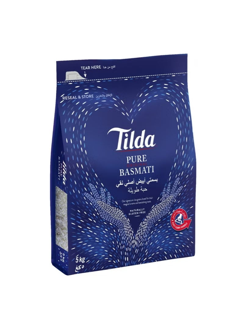 Tilda Pure Original Basmati Rice Bag, 5kg, Pack of 1 - Image 2