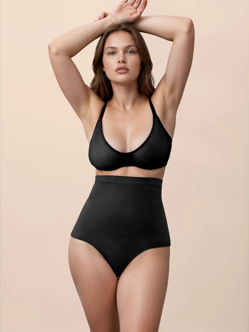 هيكاب Seamless High-Waist Brief Shapewear