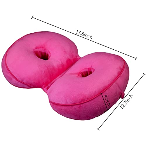 Bettli Lift Hips Up Seat Cushion Dual Comfort Orthopedic Cushion Seat for Relief (PINK) - Image 2