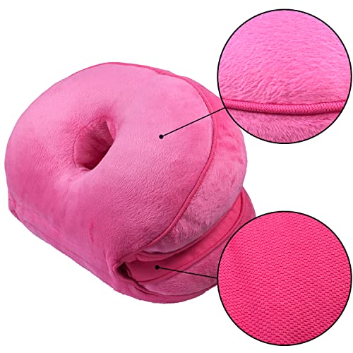 Bettli Lift Hips Up Seat Cushion Dual Comfort Orthopedic Cushion Seat for Relief (PINK) - Image 3