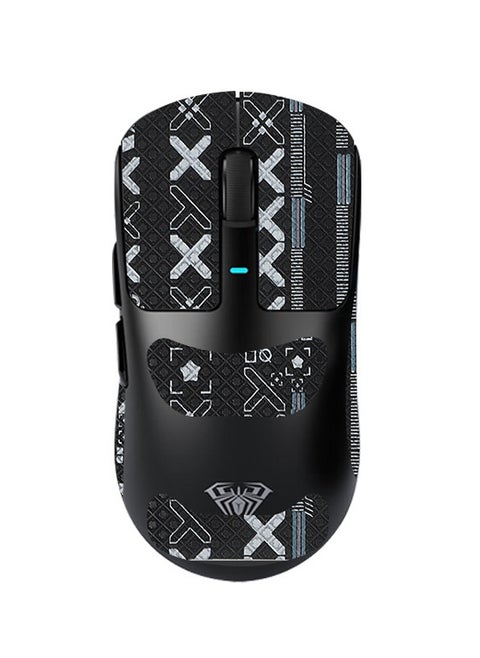 SC680 Wireless Mouse, Ergonomic Gaming Mouse, with Adjustable 26000 DPI, PAW3395 Sensor, BK3633 Chipset, BT 5.0/2.4GHz/Wired Connections, 500mAh Battery for Win/Mac/PC/Laptop