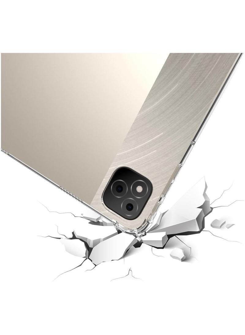 VKL Soft Transparent Silicone Case Compatible with Infinix Xpad 11 inch Released 2024 Tablet TPU Slim Back Cover for Infinix Xpad 11 - Image 5