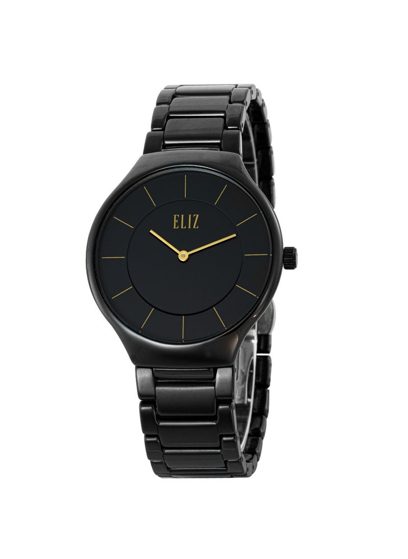 eliz - ELIZ ES8802U3NCN Ceramic Case & Band 2-Hands Unisex Watch - Image 1