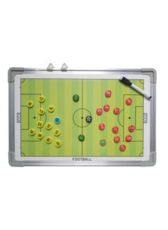 Generic Football Aluminum Alloy Frame Tactical Board Coach Special Football Basketball Tactical Board Can Be Hung On The Wall Magnetic Erasable-Specifications:Aluminum Alloy Volleyball Tactical Board  - Image 5