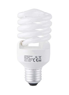 Osram Osram Duluxstar Mini Twist Compact fluorescent integrated, Spiral Shape 23 Watt Screw - Base- E27, 1600 lm (Pack of 5) -Warm White  - Image 2
