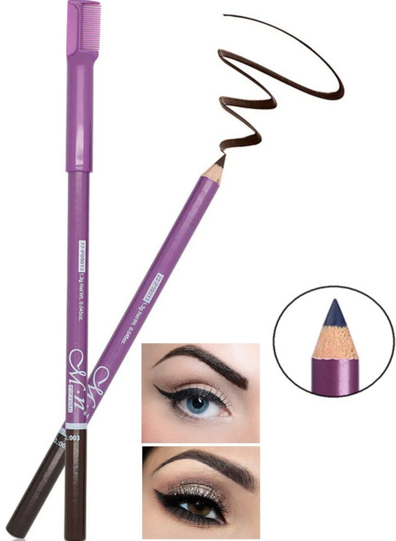 Mn MENOW Eyebrow Pencil model 03 Brown Color - Image 2