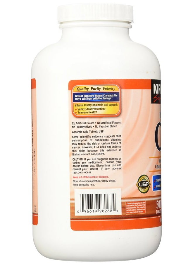 Kirkland Signature - Kirkland Signature Vitamin C w/ Rose Hips 500 Tablets - Image 1