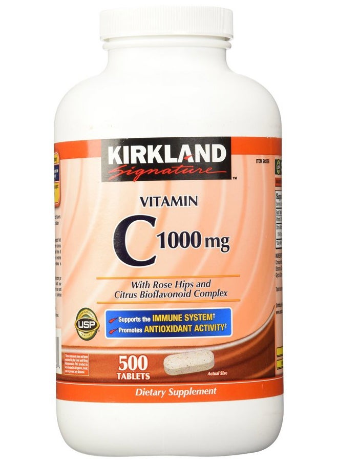 Kirkland Signature - Kirkland Signature Vitamin C w/ Rose Hips 500 Tablets - Image 1